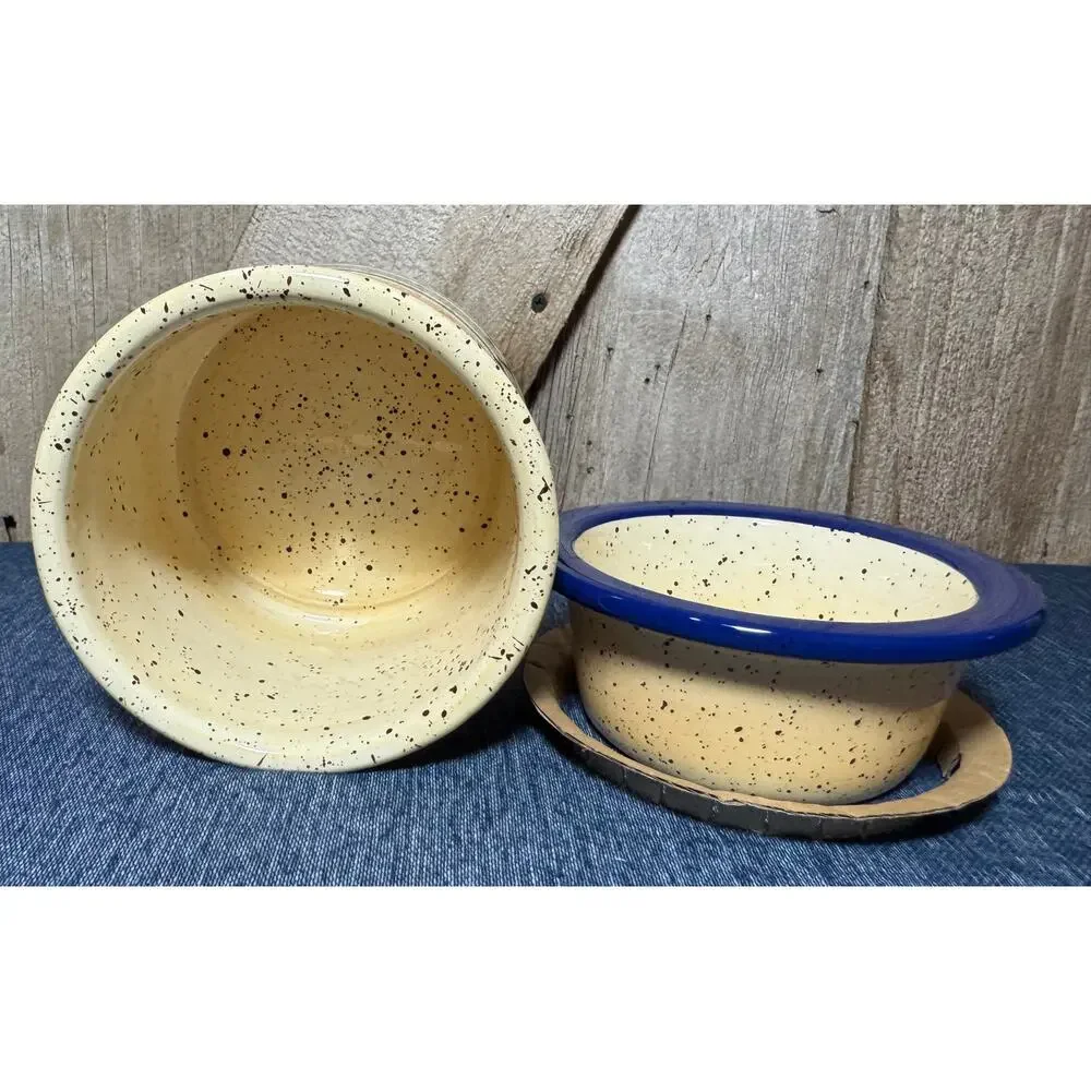 Pfaltzgraff Sedona Dip Server Cooler Warmer Server Set Southwestern Colors 4.5